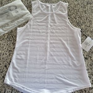 NWT Zyia White Cubana muscle tank